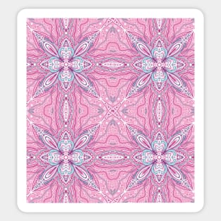 Paisley Psychedelic Pattern Sticker